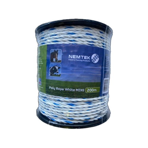 Poly-Rope-White-Mix-6-200m Koord mix 6 200 meter