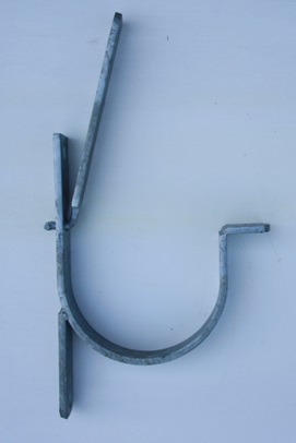 Slagboomsluiting te sluiten met hangslot.