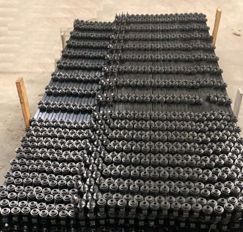 Voorzet beugel 17 draads Ral kleur. Prijs op aanvraag.