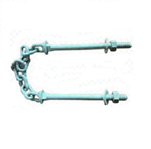 Ketting ten behoeve van slagboomsluiting.